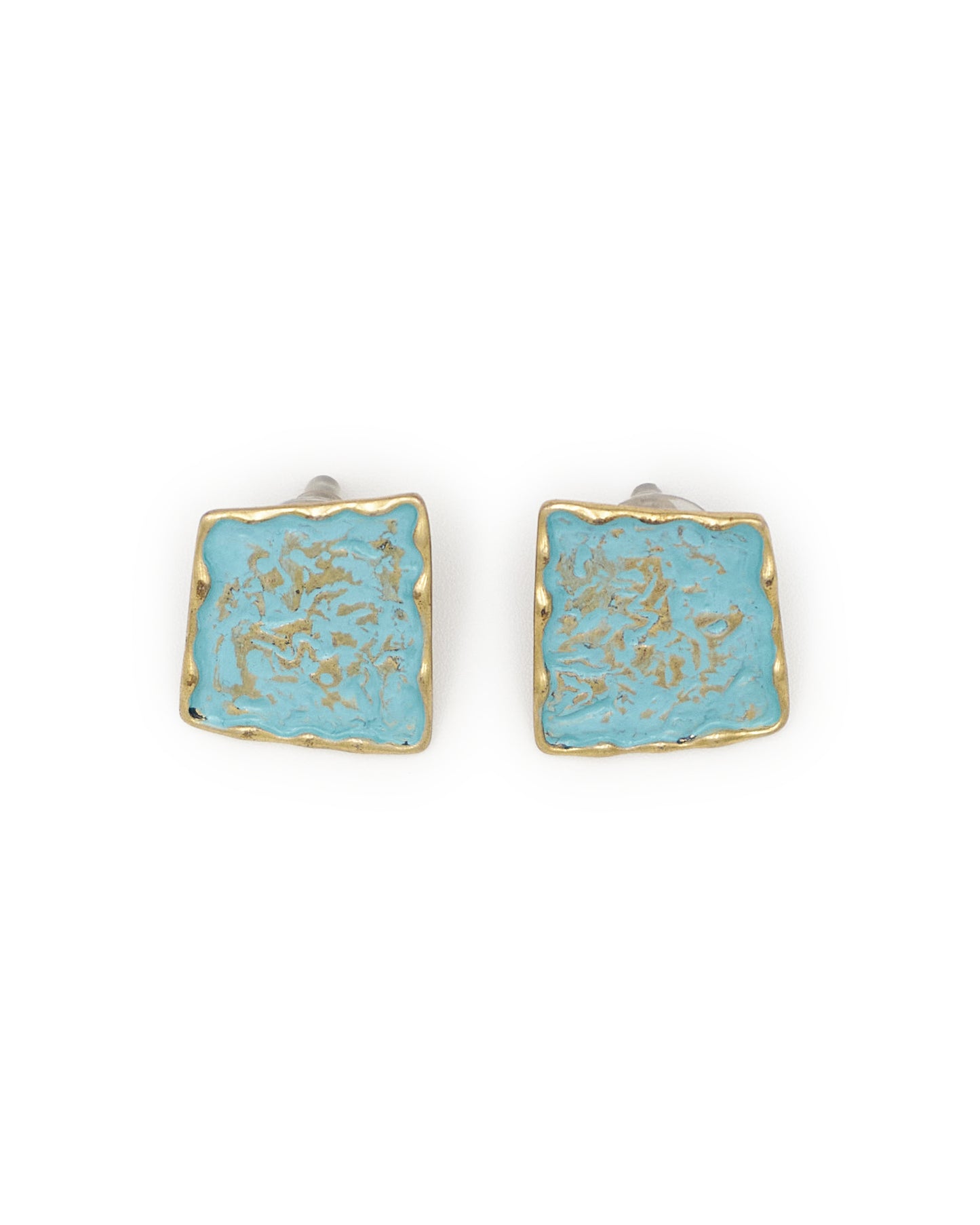 Verdigris Whisper Earrings