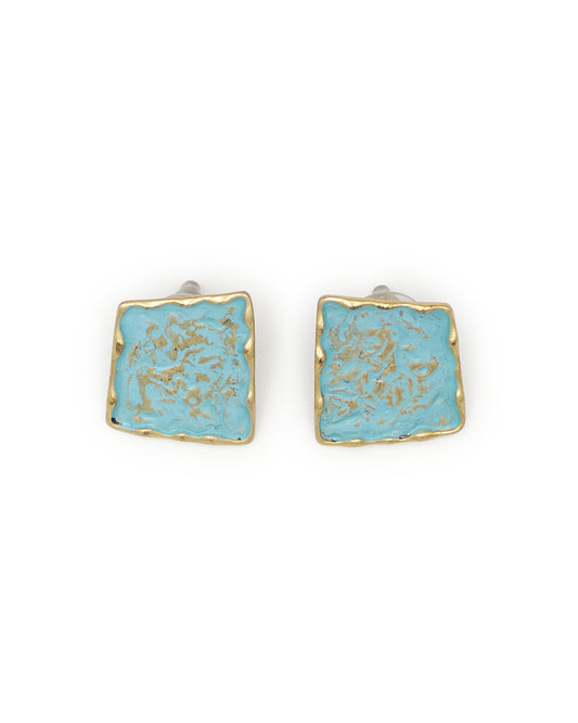 Verdigris Whisper Earrings