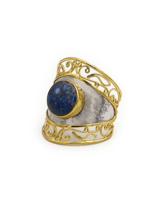 Filigree Midnight Cuff